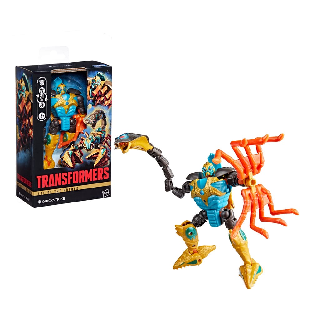 Transformers Age of the Primes Deluxe Class Actionfigur Quickstrike 14 cm - Preorder - ETA: 31.01.2026