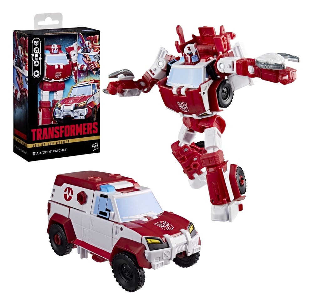 Transformers Age of the Primes Deluxe Class Actionfigur Autobot Ratchet 15 cm - Versand: 7 Tage nach Bestellung
