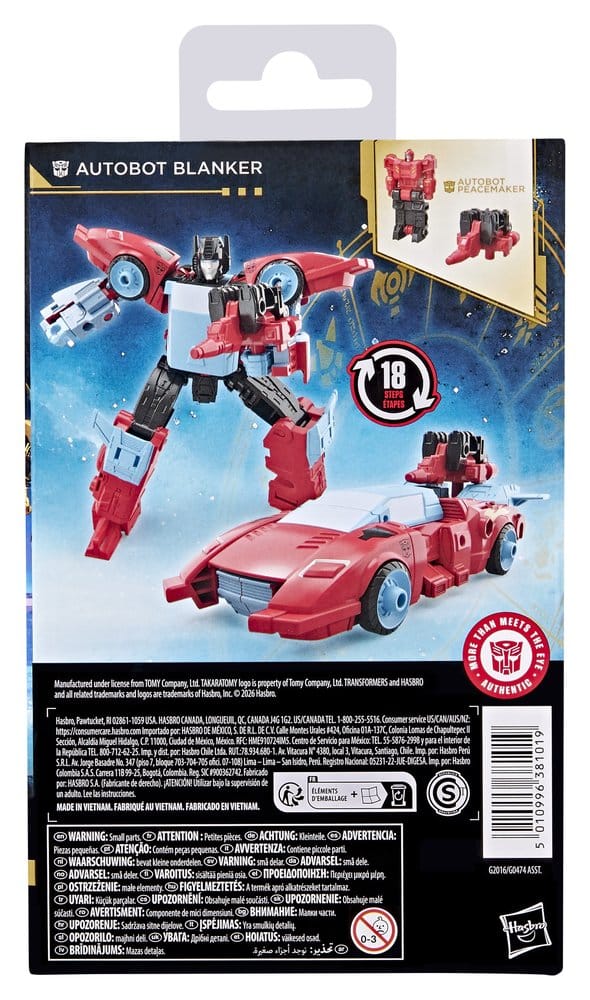 Transformers Age of the Primes Deluxe Class Actionfigur Autobot Blanker 13 cm - Preorder - ETA: 07.10.2026