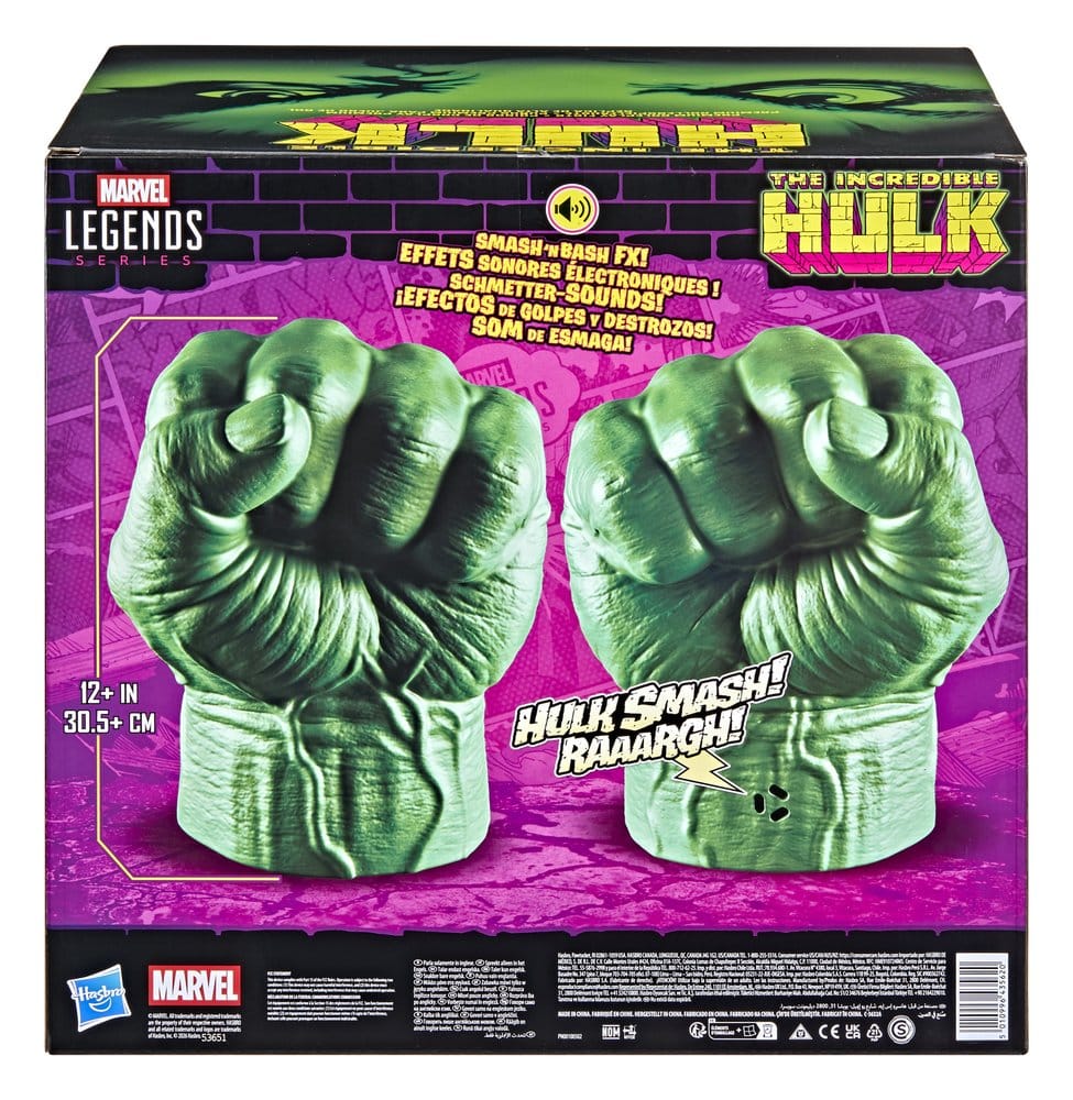 The Incredible Hulk Marvel Legends Premium Roleplay-Fäuste - Preorder - ETA: 12.08.2026