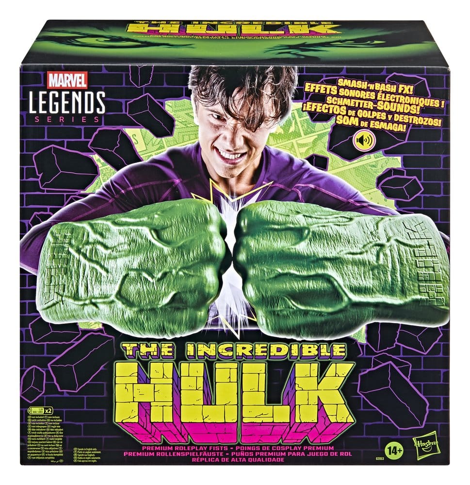 The Incredible Hulk Marvel Legends Premium Roleplay-Fäuste - Preorder - ETA: 12.08.2026