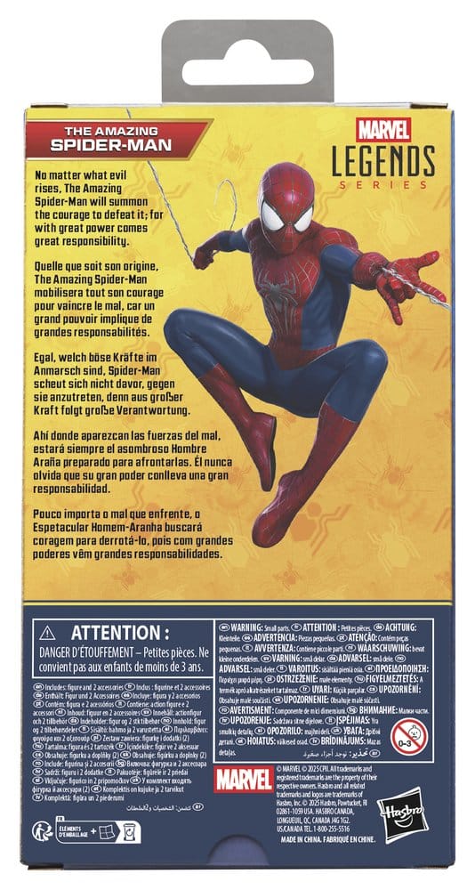 Spider-Man: No Way Home Marvel Legends Actionfigur The Amazing Spider-Man 15 cm - Versand: 7 Tage nach Bestellung
