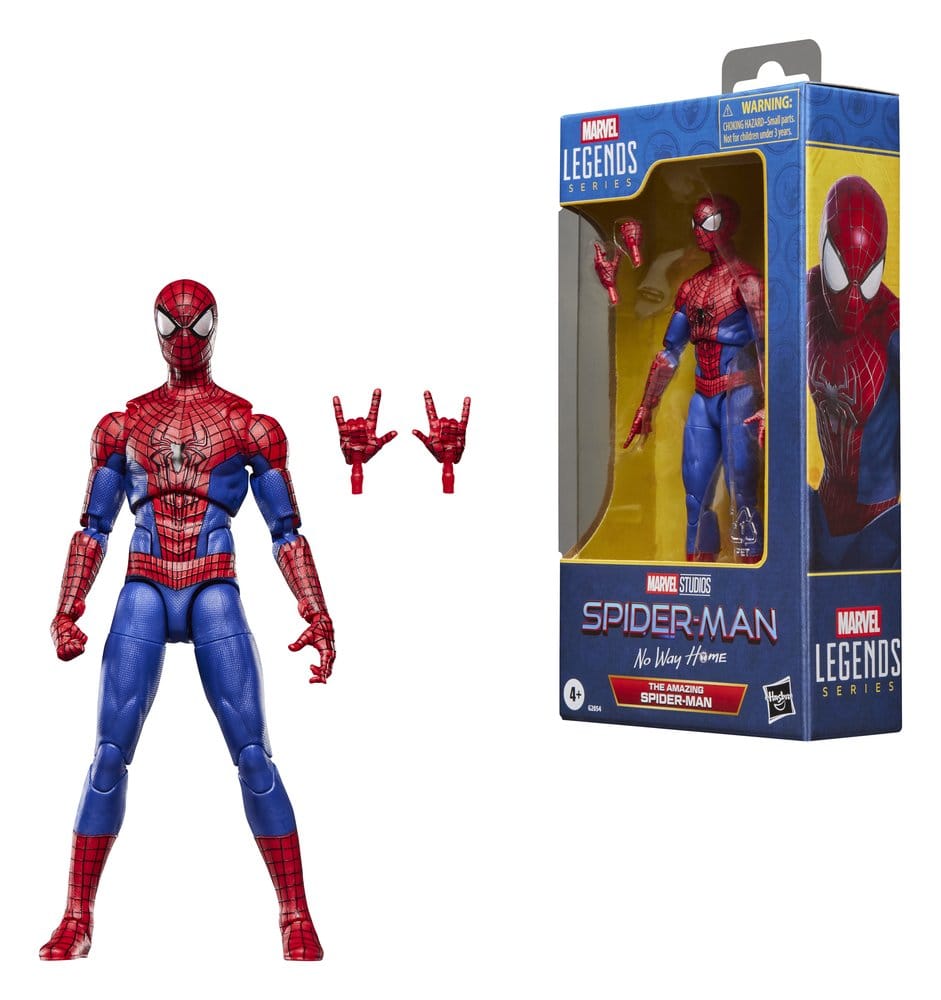 Spider-Man: No Way Home Marvel Legends Actionfigur The Amazing Spider-Man 15 cm - Versand: 7 Tage nach Bestellung