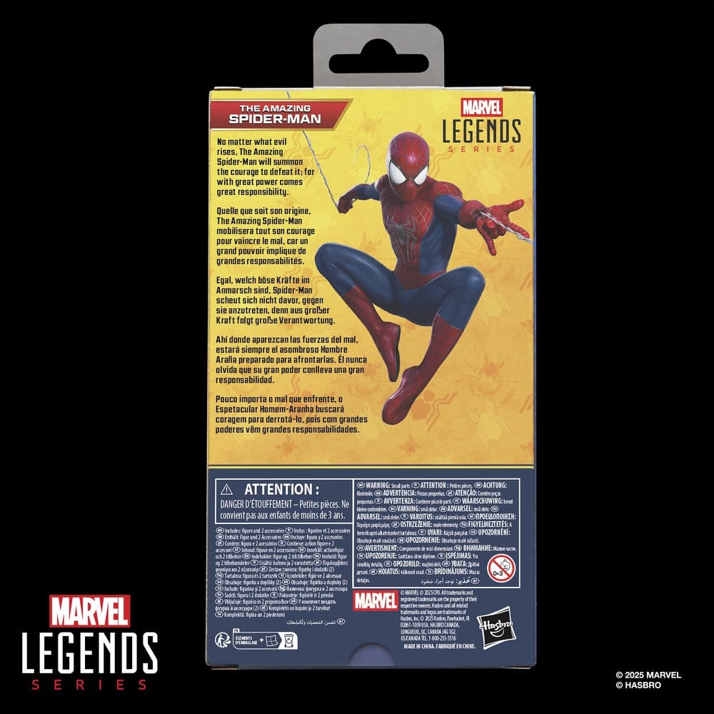 Spider-Man: No Way Home Marvel Legends Actionfigur The Amazing Spider-Man 15 cm - Versand: 7 Tage nach Bestellung