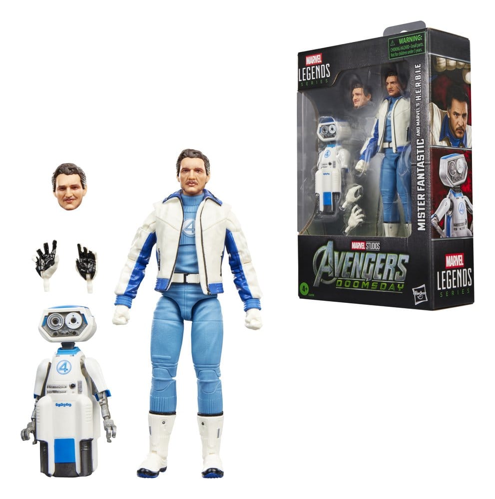 Avengers: Doomsday Marvel Legends Actionfiguren 2er-Pack Mister Fantastic & Marvel's H.E.R.B.I.E. 15 cm - Preorder - ETA: 15.11.2026