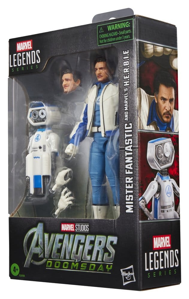 Avengers: Doomsday Marvel Legends Actionfiguren 2er-Pack Mister Fantastic & Marvel's H.E.R.B.I.E. 15 cm - Preorder - ETA: 15.11.2026