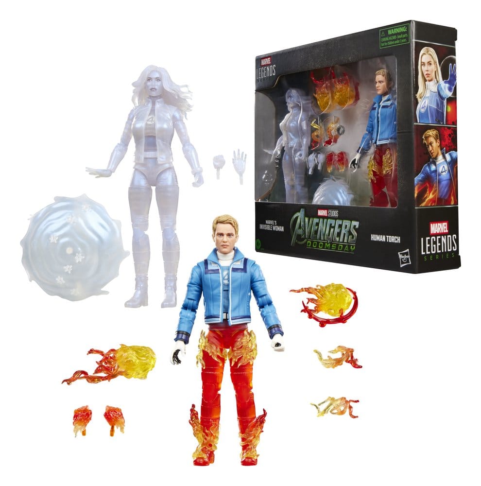 Avengers: Doomsday Marvel Legends Actionfiguren 2er-Pack Marvel's Invisible Woman & Human Torch 15 cm - Preorder - ETA: 15.11.2026