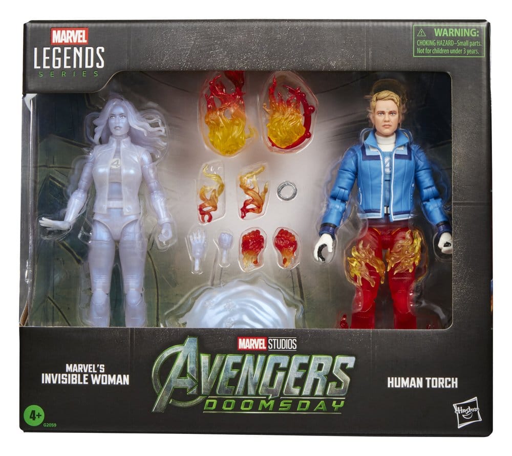 Avengers: Doomsday Marvel Legends Actionfiguren 2er-Pack Marvel's Invisible Woman & Human Torch 15 cm - Preorder - ETA: 15.11.2026