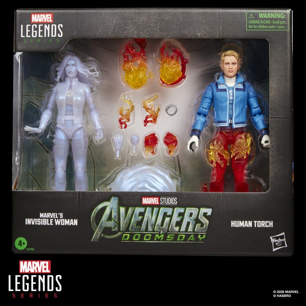 Avengers: Doomsday Marvel Legends Actionfiguren 2er-Pack Marvel's Invisible Woman & Human Torch 15 cm - Preorder - ETA: 15.11.2026