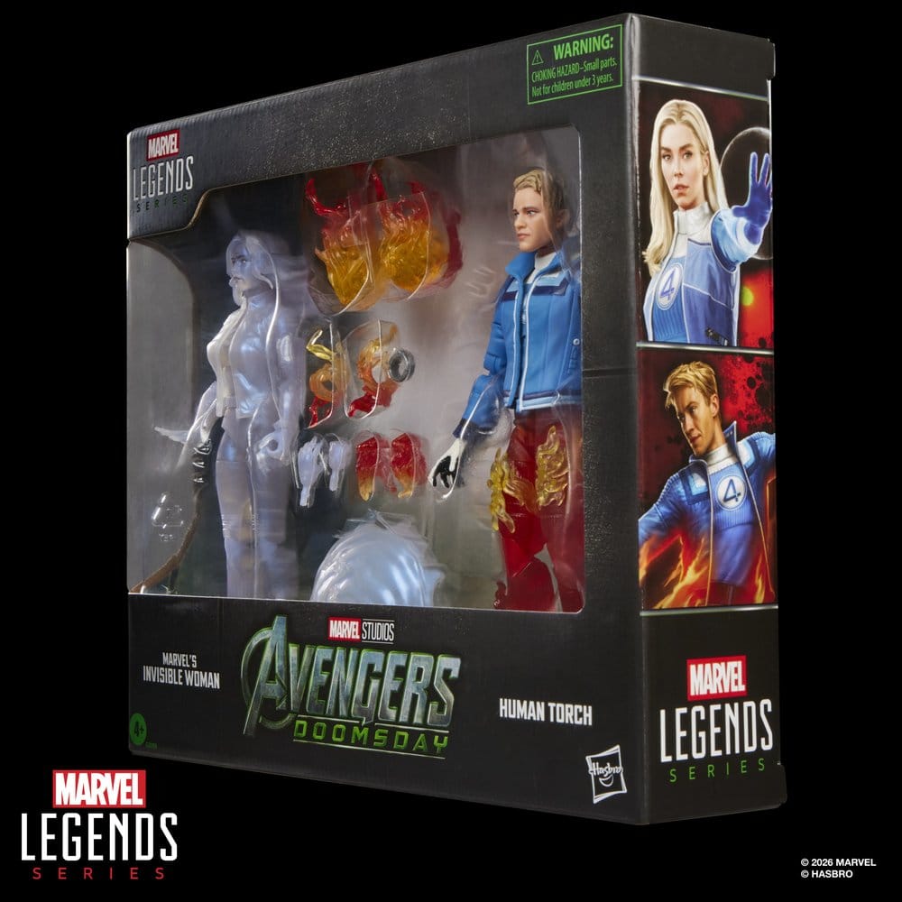 Avengers: Doomsday Marvel Legends Actionfiguren 2er-Pack Marvel's Invisible Woman & Human Torch 15 cm - Preorder - ETA: 15.11.2026