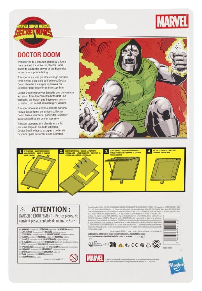 Secret Wars Marvel Legends Actionfigur Doctor Doom 15 cm - Preorder - ETA: 09.12.2026