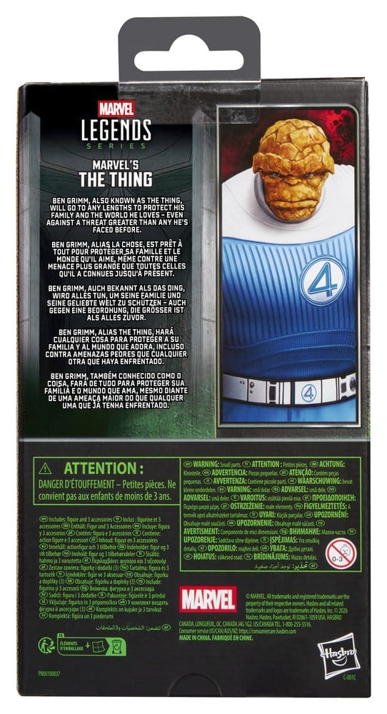 Avengers: Doomsday Marvel Legends Actionfigur Marvel's The Thing 15 cm - Preorder - ETA: 15.11.2026