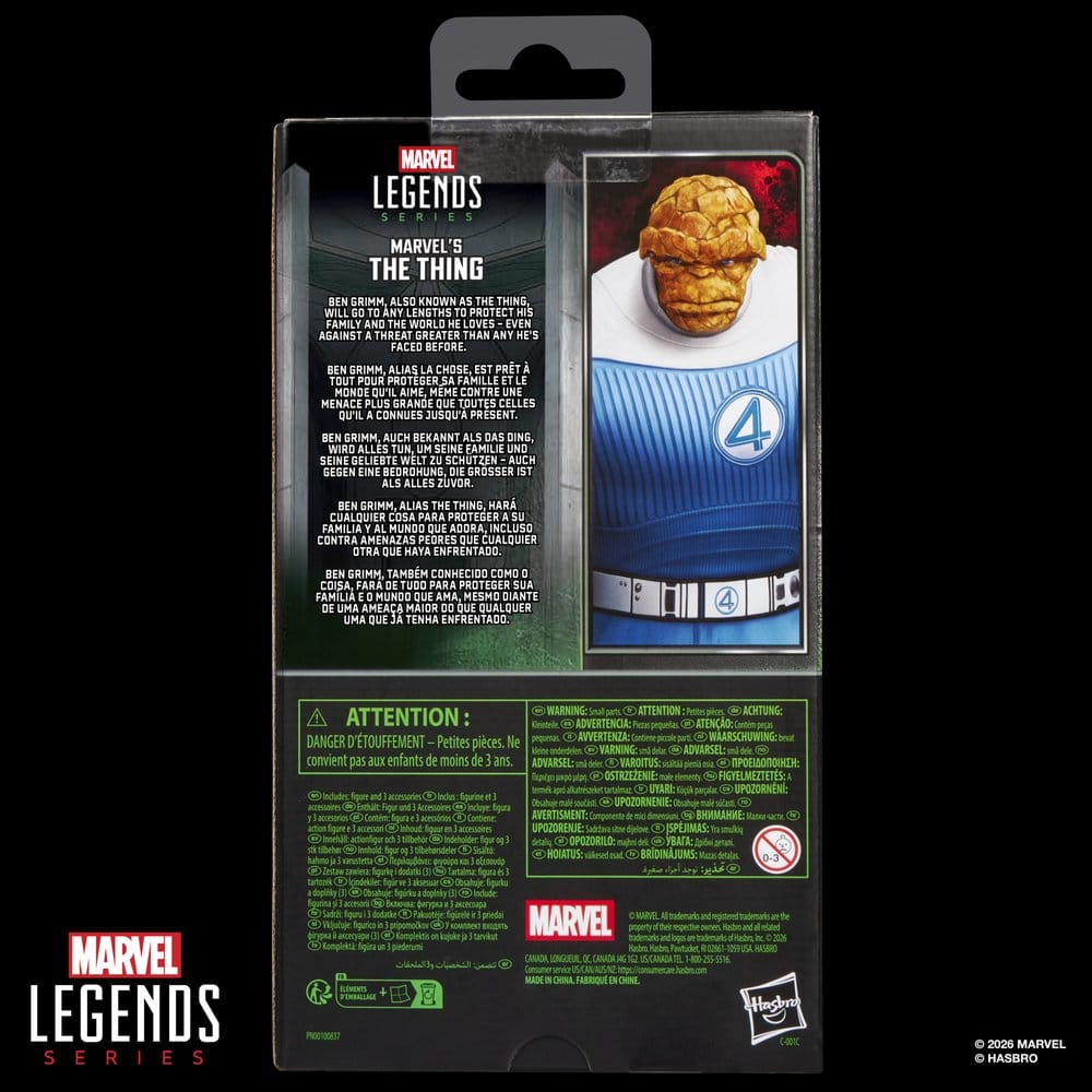 Avengers: Doomsday Marvel Legends Actionfigur Marvel's The Thing 15 cm - Preorder - ETA: 15.11.2026