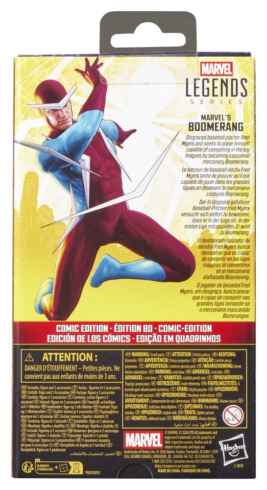 Spider-Man: Brand New Day Marvel Legends Actionfigur Marvel's Boomerang 15 cm - Preorder - ETA: 08.11.2026