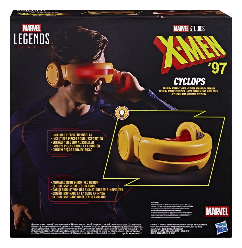 X-Men '97 Marvel Legends Roleplay-Replik Cyclops Visier - Preorder - ETA: 01.07.2026