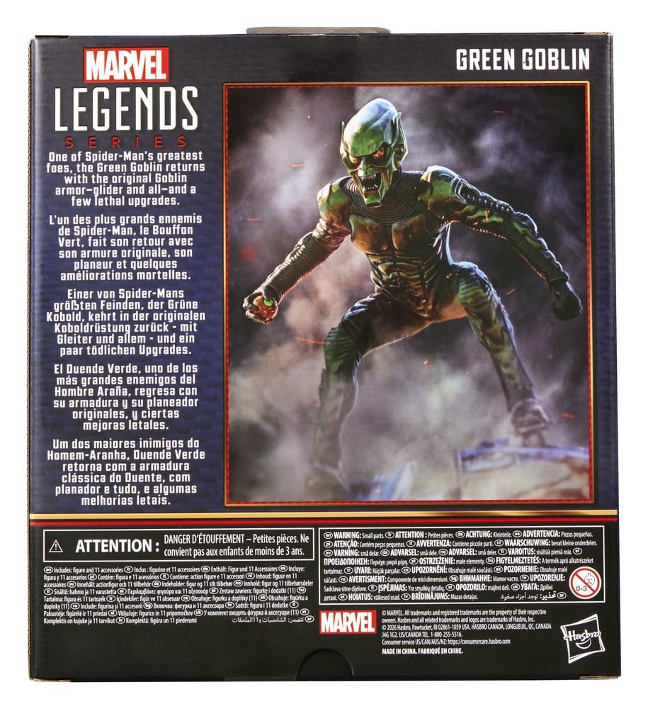 Spider-Man: No Way Home Marvel Legends Actionfigur Green Goblin 15 cm - Preorder - ETA: 07.10.2026