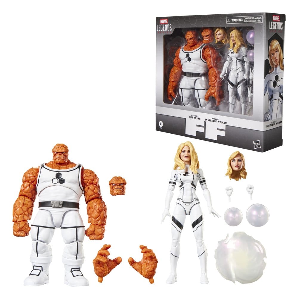 Future Foundation Marvel Legends Actionfiguren 2er-Pack The Thing & Invisible Woman 15 cm - Preorder - ETA: 12.08.2026