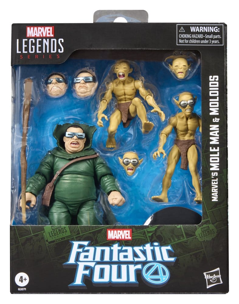 Fantastic Four Marvel Legends Actionfiguren 3er-Pack Marvel's Mole Man & Moloids 15 cm - Preorder - ETA: 08.11.2026