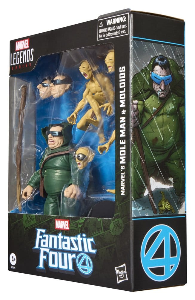 Fantastic Four Marvel Legends Actionfiguren 3er-Pack Marvel's Mole Man & Moloids 15 cm - Preorder - ETA: 08.11.2026