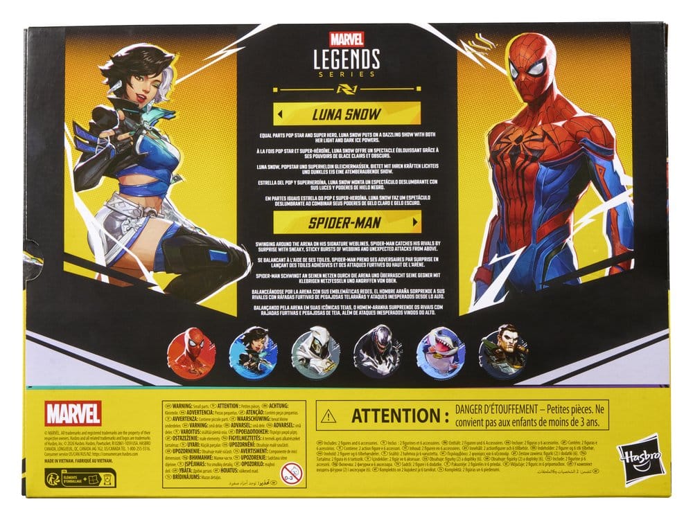 Marvel Rivals Marvel Legends Actionfiguren 2er-Pack Spider-Man & Luna Snow 15 cm - Preorder - ETA: 28.10.2026
