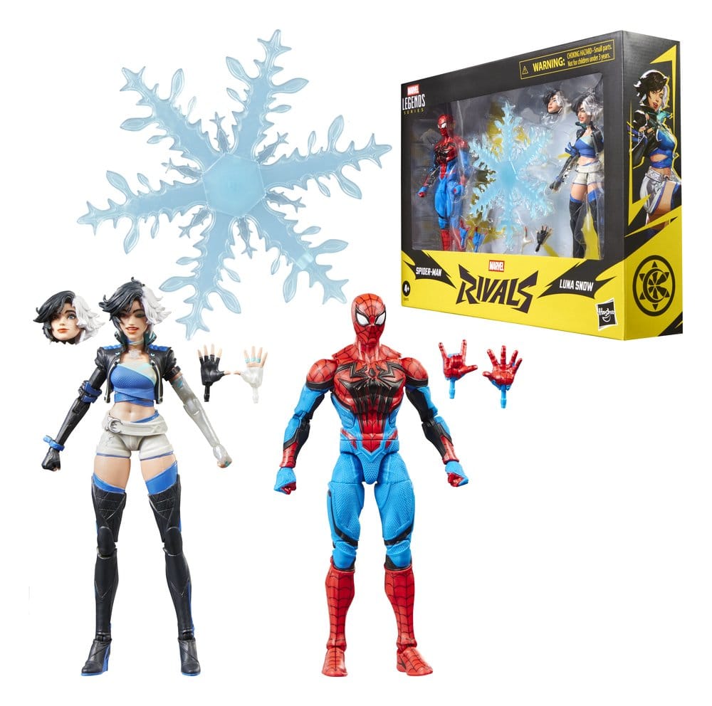Marvel Rivals Marvel Legends Actionfiguren 2er-Pack Spider-Man & Luna Snow 15 cm - Preorder - ETA: 28.10.2026