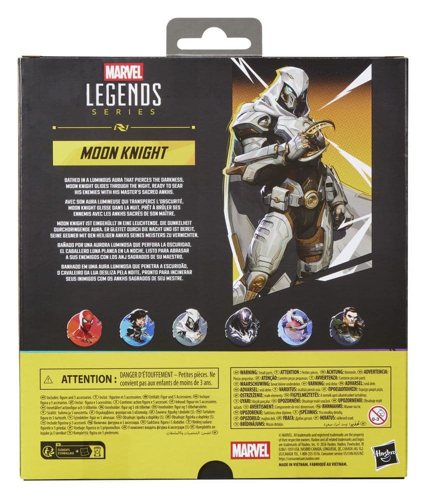 Marvel Rivals Marvel Legends Actionfigur Moon Knight 15 cm - Preorder - ETA: 14.10.2026