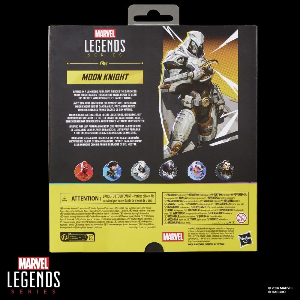 Marvel Rivals Marvel Legends Actionfigur Moon Knight 15 cm - Preorder - ETA: 14.10.2026