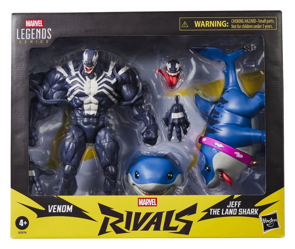 Marvel Rivals Marvel Legends Actionfiguren 2er-Pack Venom & Jeff the Land Shark 15 cm - Preorder - ETA: 25.11.2026