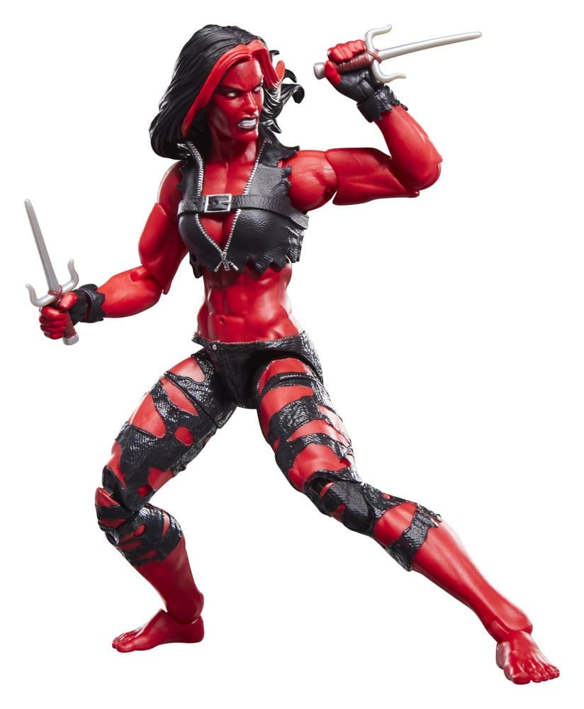 Hulk Marvel Legends Actionfigur Red She-Hulk 15 cm - Versand: 7 Tage nach Bestellung