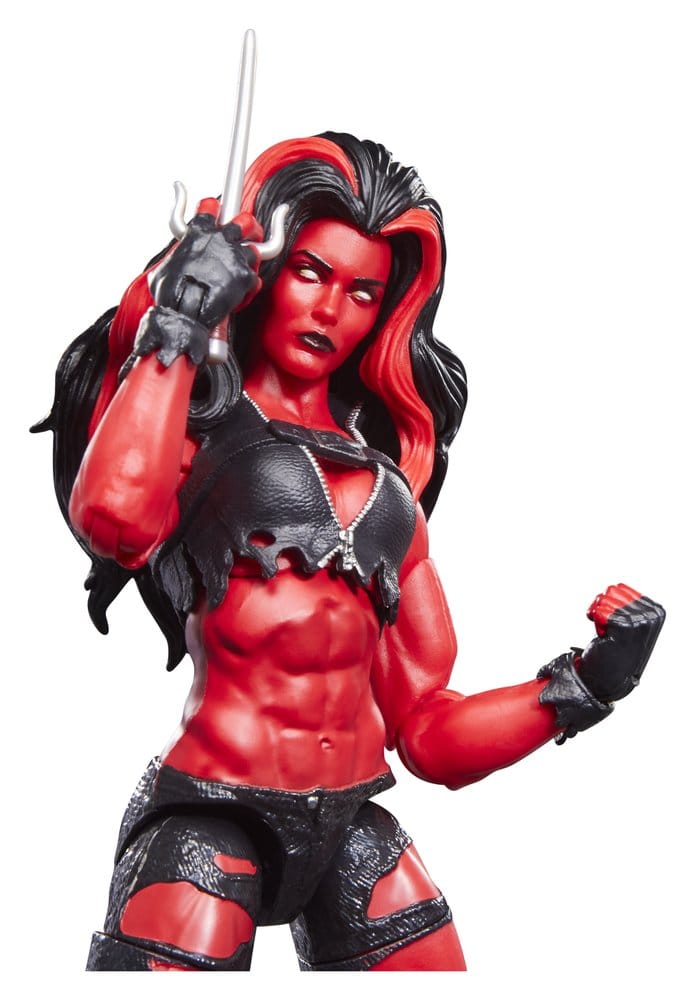 Hulk Marvel Legends Actionfigur Red She-Hulk 15 cm - Versand: 7 Tage nach Bestellung