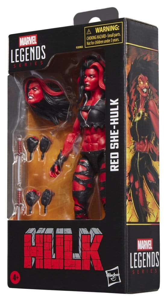 Hulk Marvel Legends Actionfigur Red She-Hulk 15 cm - Versand: 7 Tage nach Bestellung