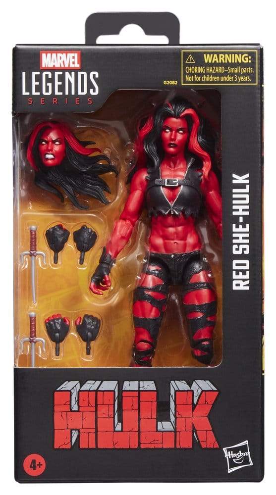 Hulk Marvel Legends Actionfigur Red She-Hulk 15 cm - Versand: 7 Tage nach Bestellung