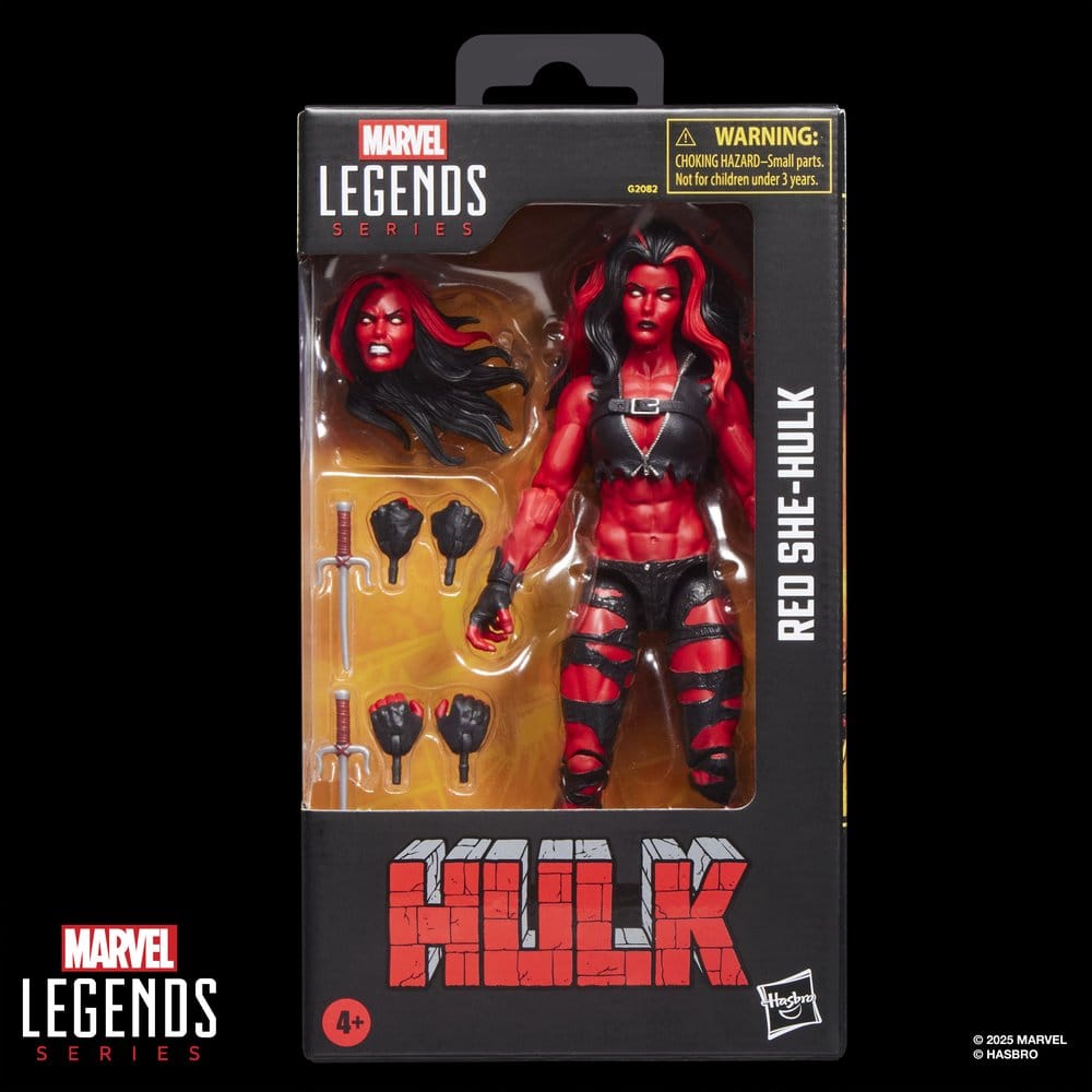Hulk Marvel Legends Actionfigur Red She-Hulk 15 cm - Versand: 7 Tage nach Bestellung