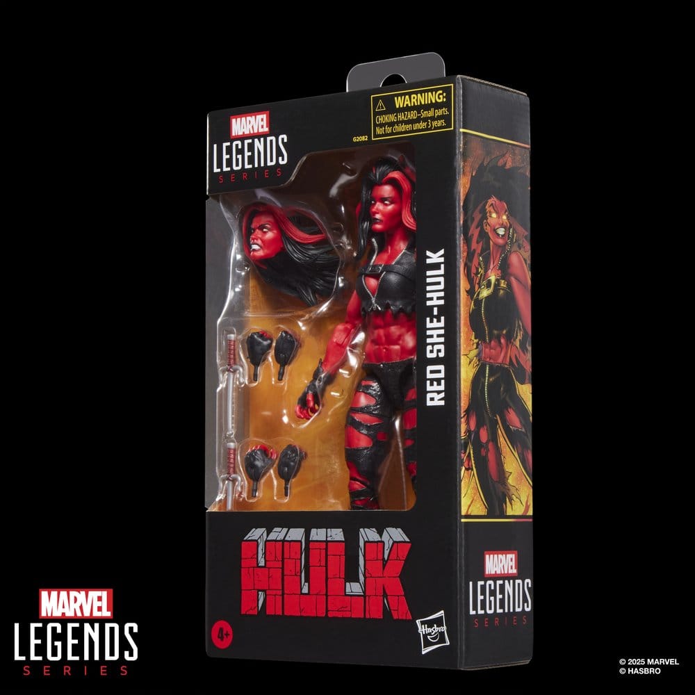 Hulk Marvel Legends Actionfigur Red She-Hulk 15 cm - Versand: 7 Tage nach Bestellung