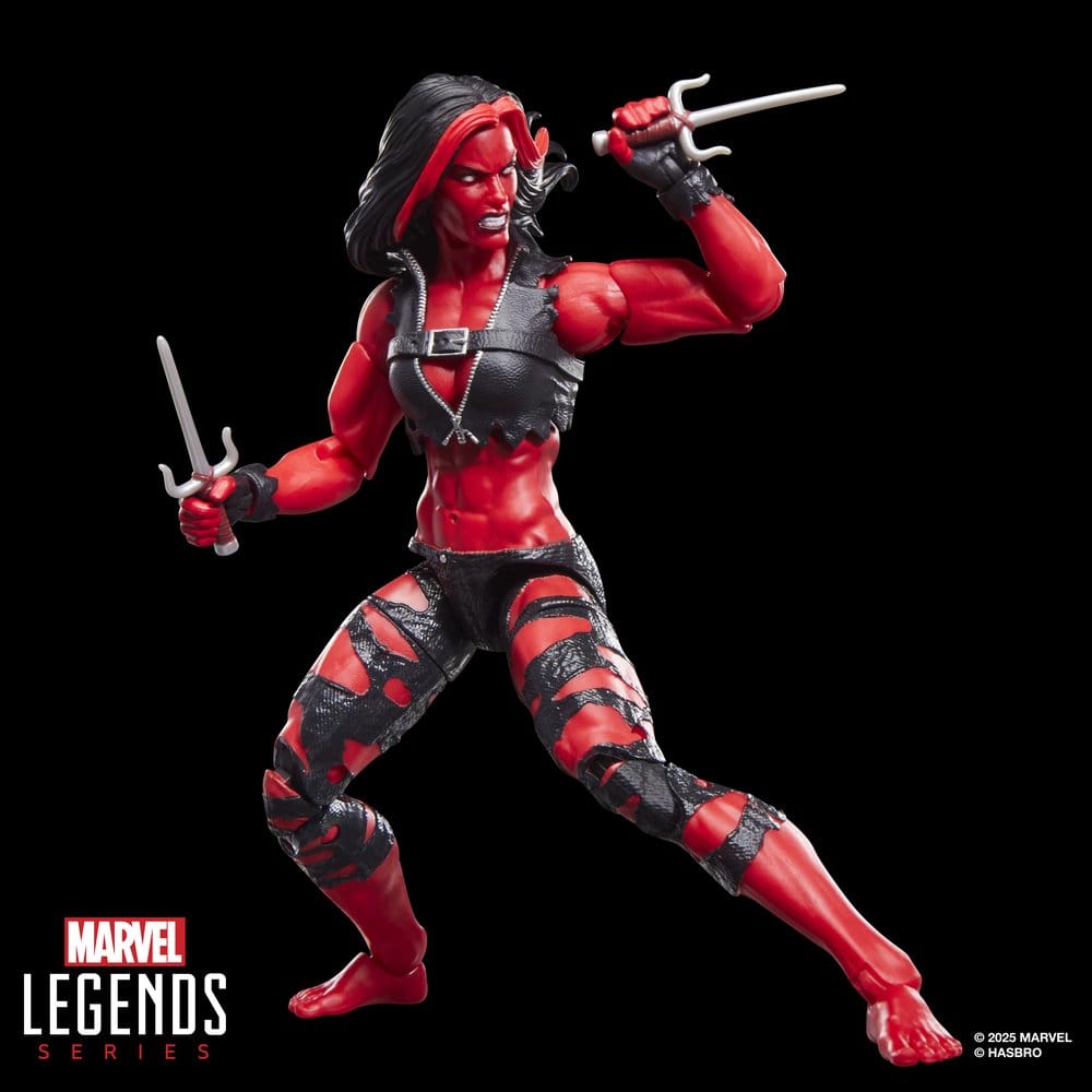 Hulk Marvel Legends Actionfigur Red She-Hulk 15 cm - Versand: 7 Tage nach Bestellung