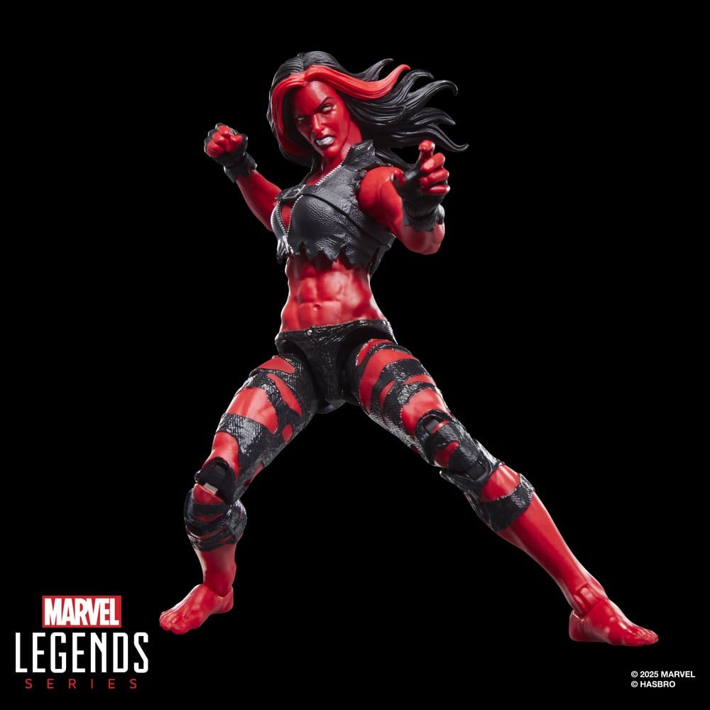 Hulk Marvel Legends Actionfigur Red She-Hulk 15 cm - Versand: 7 Tage nach Bestellung
