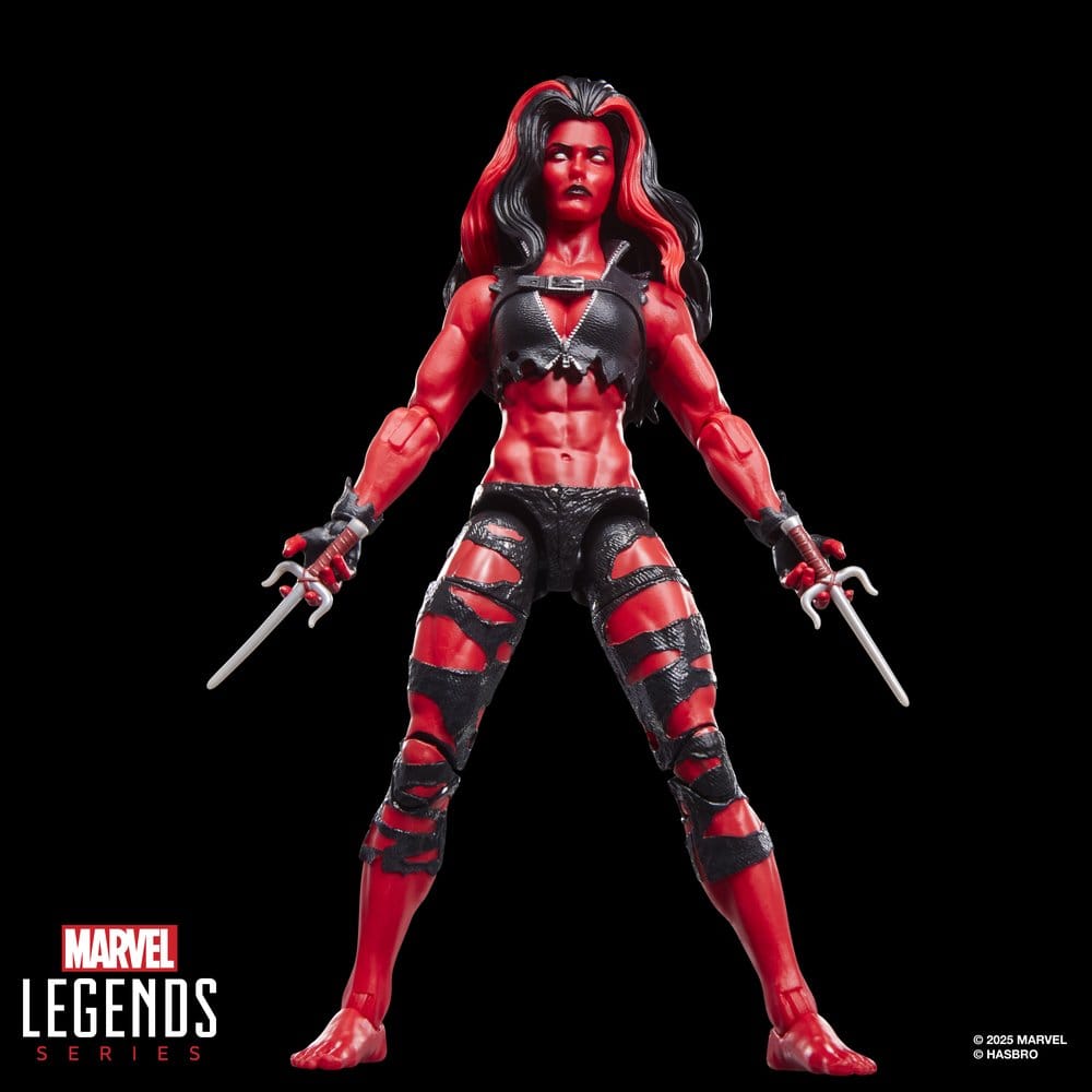 Hulk Marvel Legends Actionfigur Red She-Hulk 15 cm - Versand: 7 Tage nach Bestellung