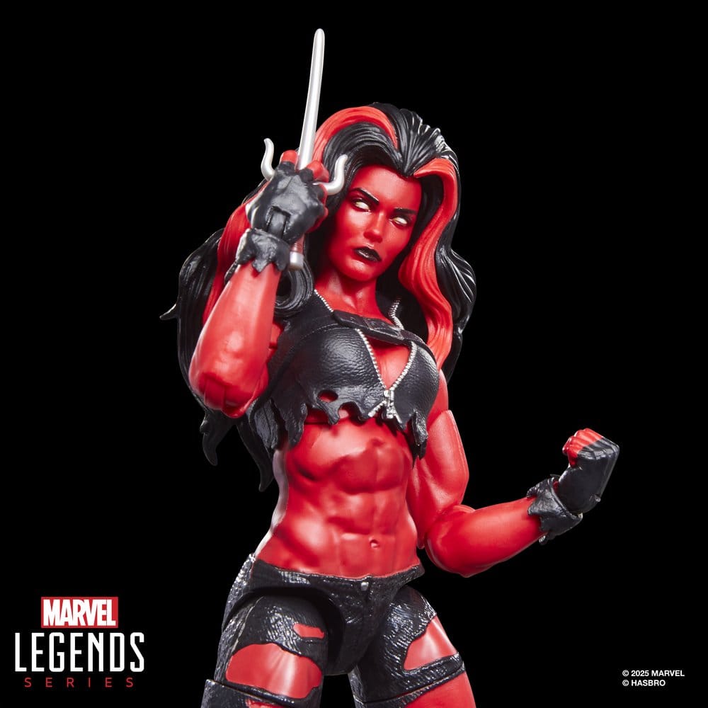 Hulk Marvel Legends Actionfigur Red She-Hulk 15 cm - Versand: 7 Tage nach Bestellung