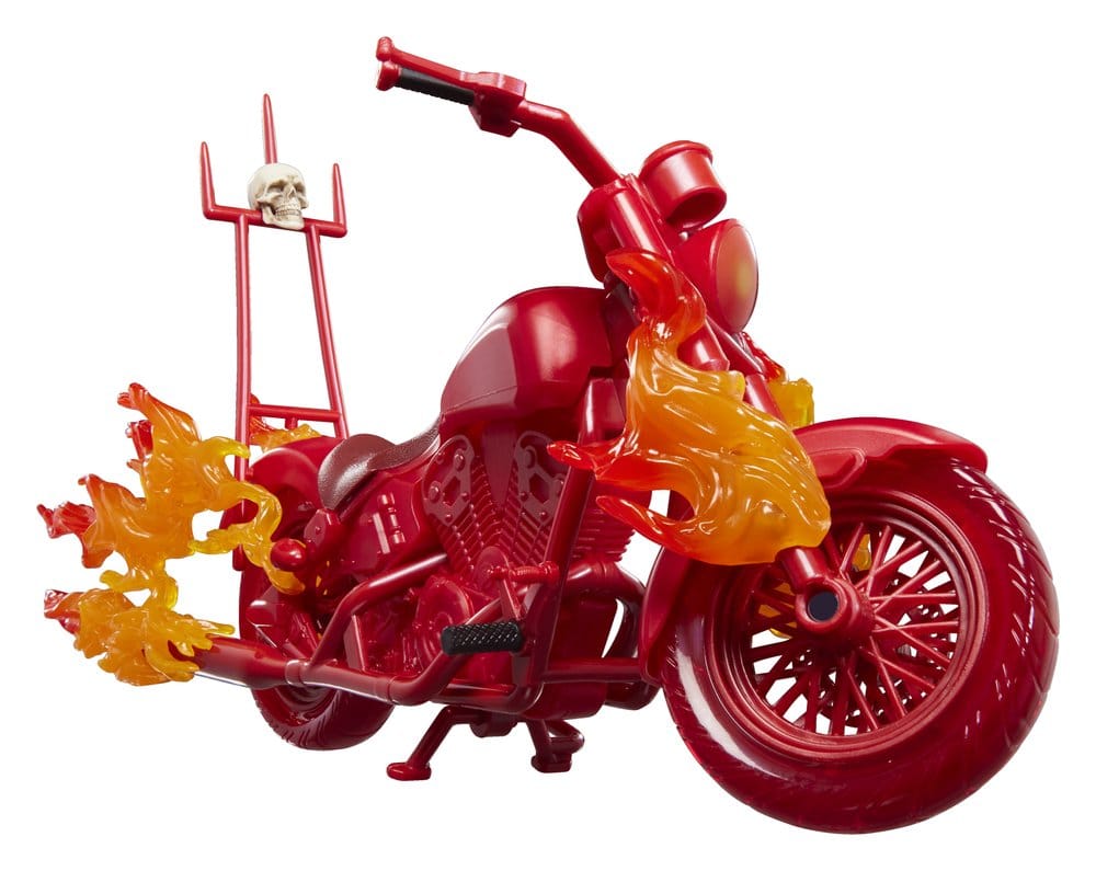 Ghost Rider Marvel Legends Actionfigur  Johnny Blaze with Motorcycle 15 cm - Versand: 7 Tage nach Bestellung