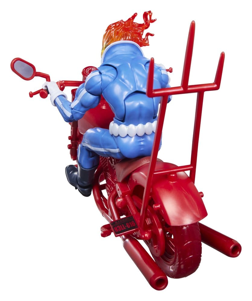 Ghost Rider Marvel Legends Actionfigur  Johnny Blaze with Motorcycle 15 cm - Versand: 7 Tage nach Bestellung