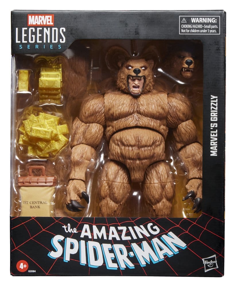 The Amazing Spider-Man Marvel Legends Actionfigur Marvel's Grizzly 15 cm - Versand: 7 Tage nach Bestellung