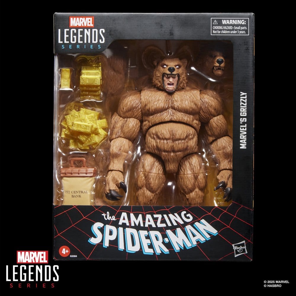 The Amazing Spider-Man Marvel Legends Actionfigur Marvel's Grizzly 15 cm - Versand: 7 Tage nach Bestellung