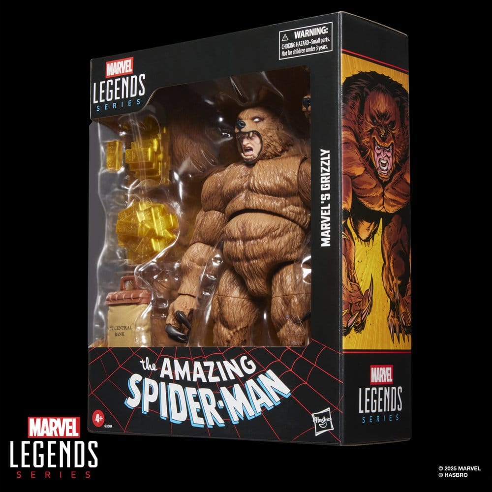 The Amazing Spider-Man Marvel Legends Actionfigur Marvel's Grizzly 15 cm - Versand: 7 Tage nach Bestellung