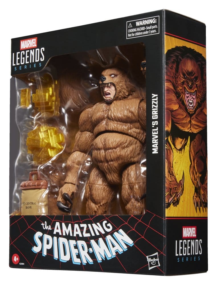 The Amazing Spider-Man Marvel Legends Actionfigur Marvel's Grizzly 15 cm - Versand: 7 Tage nach Bestellung