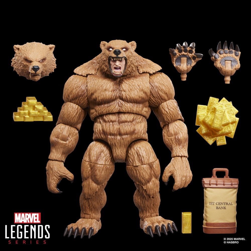 The Amazing Spider-Man Marvel Legends Actionfigur Marvel's Grizzly 15 cm - Versand: 7 Tage nach Bestellung