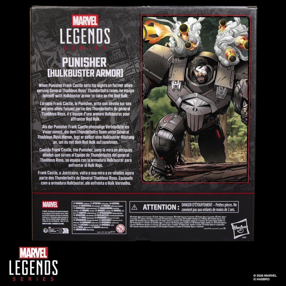 Marvel Legends Actionfigur Punisher Hulkbuster Armor 15 cm - Preorder - ETA: 25.11.2026