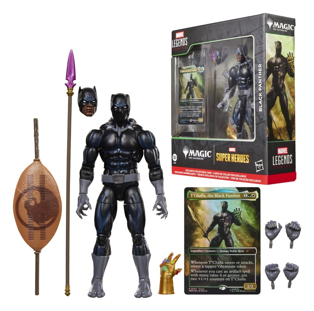 Magic The Gathering: Marvel Super Heroes Marvel Legends Actionfigur Black Panther 15 cm - Preorder - ETA: 28.10.2026