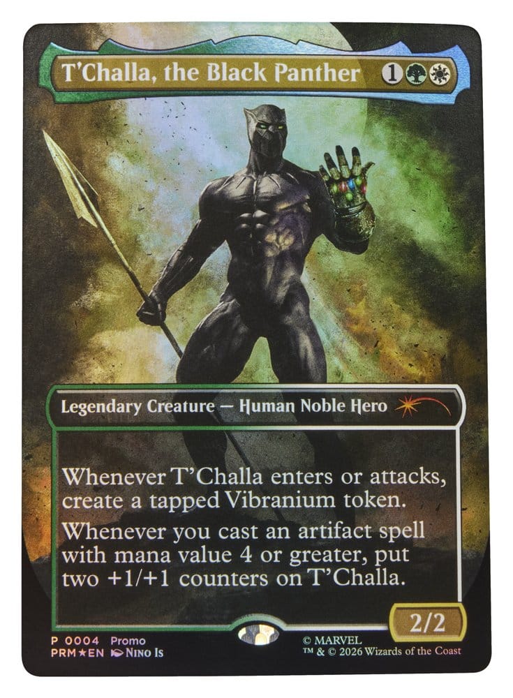 Magic The Gathering: Marvel Super Heroes Marvel Legends Actionfigur Black Panther 15 cm - Preorder - ETA: 28.10.2026