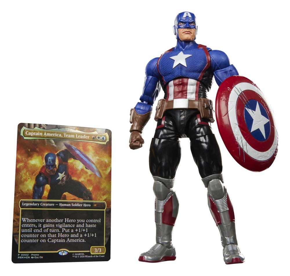 Magic The Gathering: Marvel Super Heroes Marvel Legends Actionfigur Captain America (Avengers: Twilight) 15 cm - Preorder - ETA: 28.10.2026