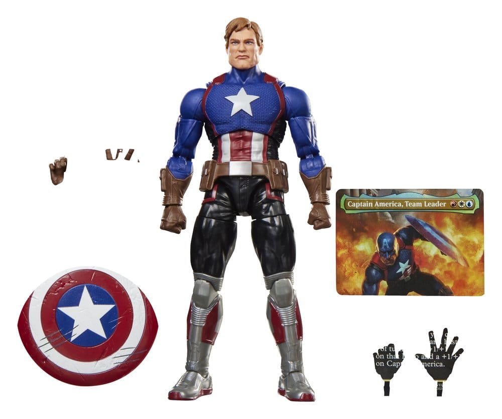 Magic The Gathering: Marvel Super Heroes Marvel Legends Actionfigur Captain America (Avengers: Twilight) 15 cm - Preorder - ETA: 28.10.2026